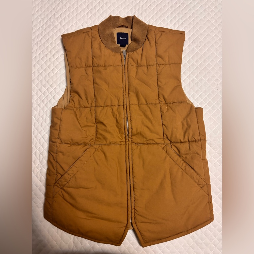 Gap Quilted Jersey-Lined Vest for Boys